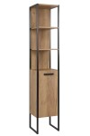 COMAD - Vysoká skříňka 1 dvířka BROOKLIN 5907611648179