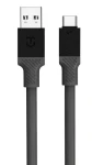Tactical 57983117387 USB-A/USB-C, 1m, šedý