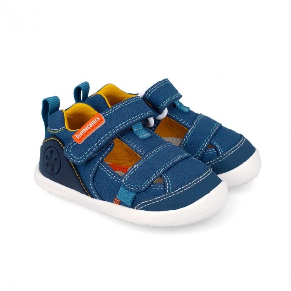 Chlapecké barefoot sandály LONA BASICA PETROL Biomecanics 262191-A556 - 22