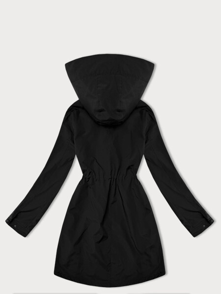 Tenká černá dámská plus size bunda J Style (16M9259-392) odstíny černé XXL (44)