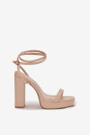 Sandály na podpatku model 212820 Step in style 40