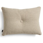 HAY Polštář Dot Mode Beige 45 × 60 cm, béžová barva, textil