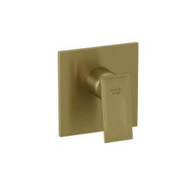 KLUDI - Decus Sprchová baterie pod omítku, kartáčované zlato 54755N075