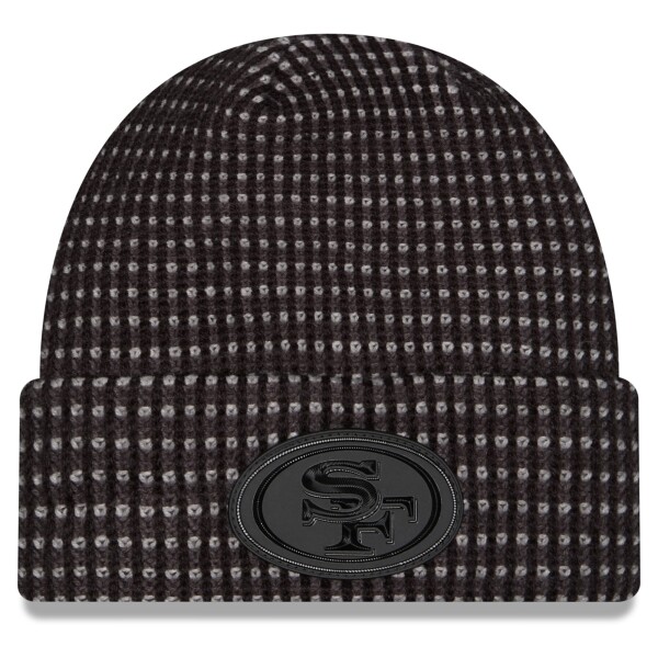 New Era Pánská zimní čepice San Francisco 49ers NFL 2026 Sideline Cold Weather Cuffed