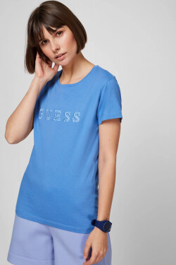 Dámské tričko modrá Guess modrá