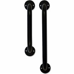 OLSEN SPA - Madlo rovné - Barva - Černá , Rozměr A - 43 OLBM43CER