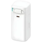 USAMS XMF Series Powerbanka výsuvný kabel Lightning bílá / Power Bank / 18000 mAh / PD 45W / USB-C + Lightning (20KCD21702)