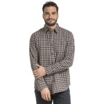 Bushman Pánská kostkovaná košile Luigi, burgundy XL