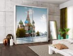 FRONTI Šatní skříň PENELOPA 205 Moskva 7007