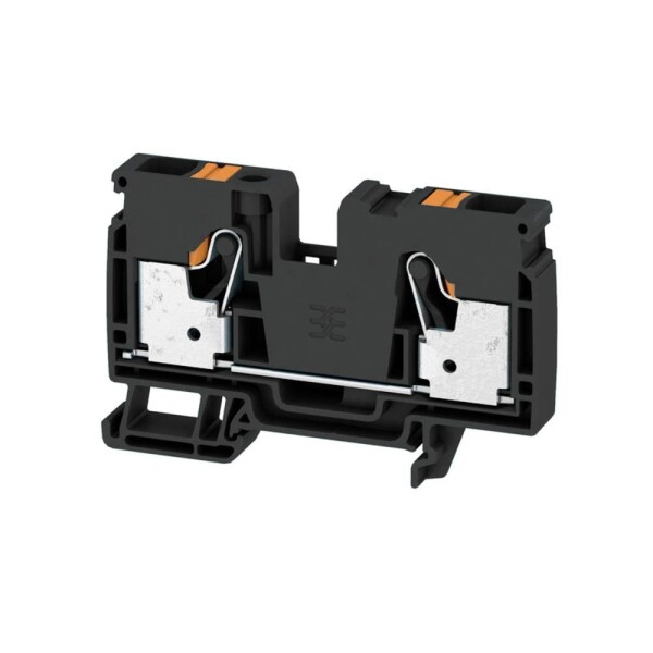 Weidmüller 2876670000 průchodková svorka pružinové připojení , konektor černá 25 ks