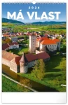 NOTIQUE Nástěnný kalendář Má vlast 2026, 33 x 46 cm (PGN-35726-L)