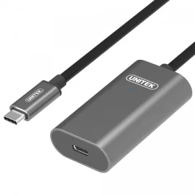 Unitek Kabel USB-C - USB-C černá / Kabel / USB-C (M) - USB-C (M) / 5 m (U305A)