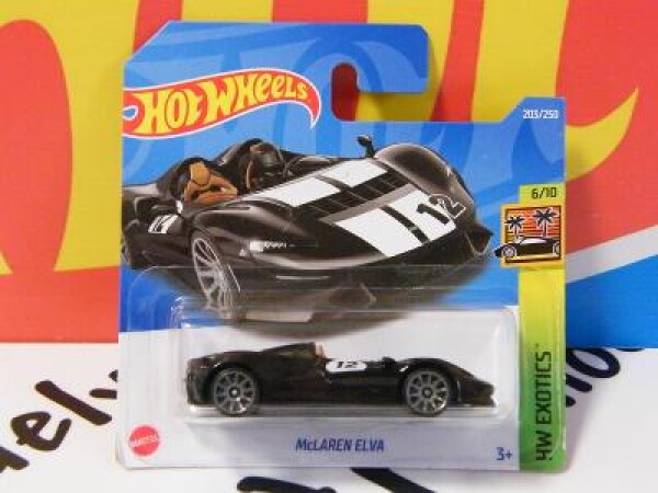 8/23 - McLAREN ELVA - Hot Wheels