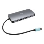 Hyper USB-C Univerzální dokovací stanice pro MacBook M1 / 2 x USB-C / 2 x HDMI / 2 x USB 3.0 / RJ45 / MicroSD / SD / pod (HDM1H-GL)