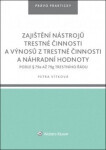 Zajištění nástrojů trestné činnosti a výnosů z trestné činnosti náhr. hodnoty - Vítková Petra