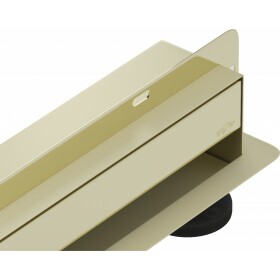 MEXEN - Flat Wall žlab ke stěně 2v1 100 cm zlatý 1530100