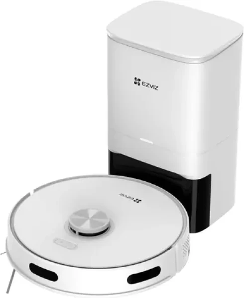 EZVIZ RC3 Plus bílá / Robotický vysavač + základna / odpadní nádoba 550ml + 4L / 2600mAh / 2700 Pa / ovladač (CS-RC3P-TWT2)