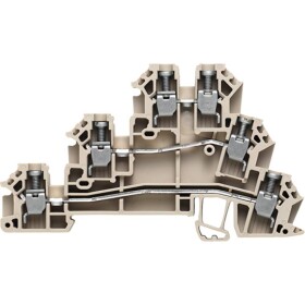 Weidmüller 1784180000 svorka pro iniciační prvky a aktory šroubovací Tmavě béžová 50 ks