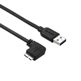 StarTech USB-A - Micro-USB B slim kabel černá / Kabel / USB 3.0 / 5 Gbit/s / 1 m (USB3AU1MLS)
