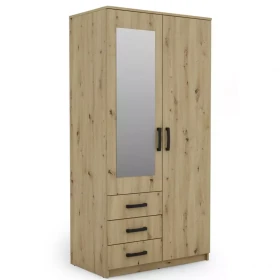 Skříň Duna 2 artisan/zrcadlo