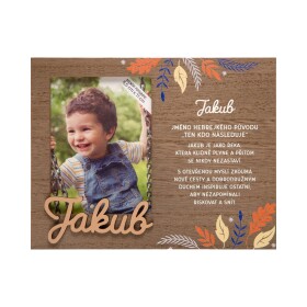 Fotorámeček se jménem - Jakub - Albi