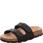 Dětské korkové pantofle Superfit FOOTBAD Black 1-800111-0120 - 38