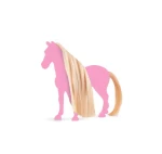 Blond doplňky na ocas hřívu