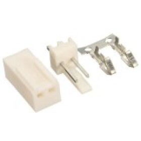 Kolíček 2,54 mm s konektorem a pouzdrem KF2510-2P