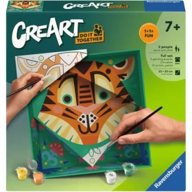 Ravensburger CreArt Do it together – Tygr – malování podle čísel
