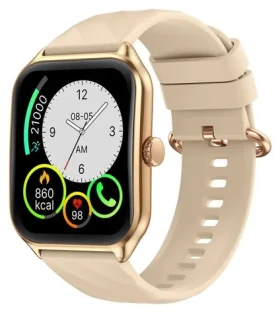 Zeblaze GTS 4 zlatá / Chytré hodinky / 1,94" AMOLED / Bluetooth volání / IP68 (GTS 4 Gold)