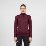 KARPOS Pizzocco Evo W Half Zip Fleece, Crimson velikost: M