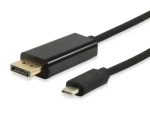 Equip USB-C - DisplayPort černá / Adaptér / 4K / 1,8 m (133467)