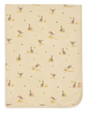 Jollein Kangaroots 75×100 cm / Deka / 100% bavlna / TOG 1 / celoroční (513-511-68160)
