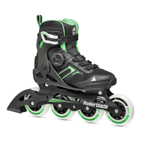 Kolečkové brusle Rollerblade Macroblade 90 Boa W, Black/Mint Velikost EUR: 40,5 - 41