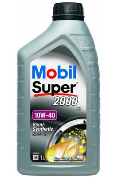 Mobil SUPER 2000 X1 10W-40 1l / Polosyntetický motorový olej (150017)