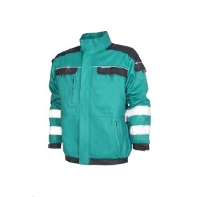 Montérková bunda COOL TREND reflexní H8933 zeleno-černá 60-62/XXL zeleno-černá