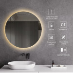 CERANO - Koupelnové LED zrcadlo Nome - Ø 60 CER-476729