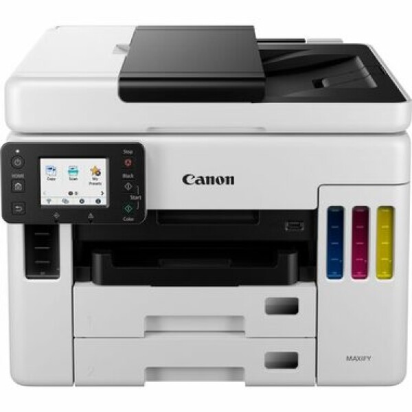 Canon MAXIFY GX7040 černo-bílá / barevná inkoustová multifunkce / A4 / 600 x 1200 / USB / Wi-Fi / LAN (4471C009)