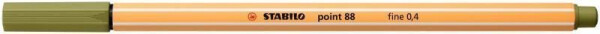 STABILO point 88 matná zelená