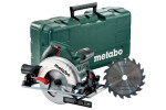 Metabo KS 55 set / Ruční okružní pila / 1200W / Průměr 160 mm / 5.600 ot-min / Hloubka řezu 55 mm / Plastový kufr (690903000)