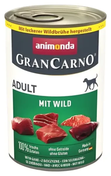 Animonda GranCarno Adult zvěřina / Konzerva pro psy / 400 g (B4-82478)