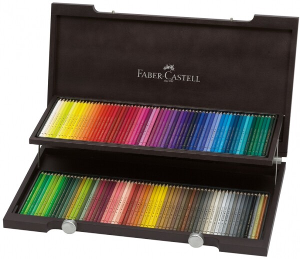 Faber-Castell Polychromos sada 120 barev v dřevěném kufříku