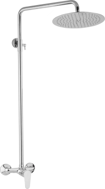 JB Sanitary Sprchová sestava s baterií TIRA s horním vývodem, průměr 30cm SD 61 000 00 4