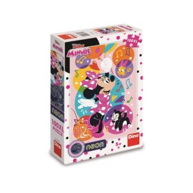 Puzzle Minnie neon 100 XL dílků - Dino