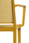 Rojaplast Křeslo GRID ARMCHAIR - hořčicově žlutá