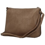 Trendy dámská koženková crossbody kabelka Maewa, khaki