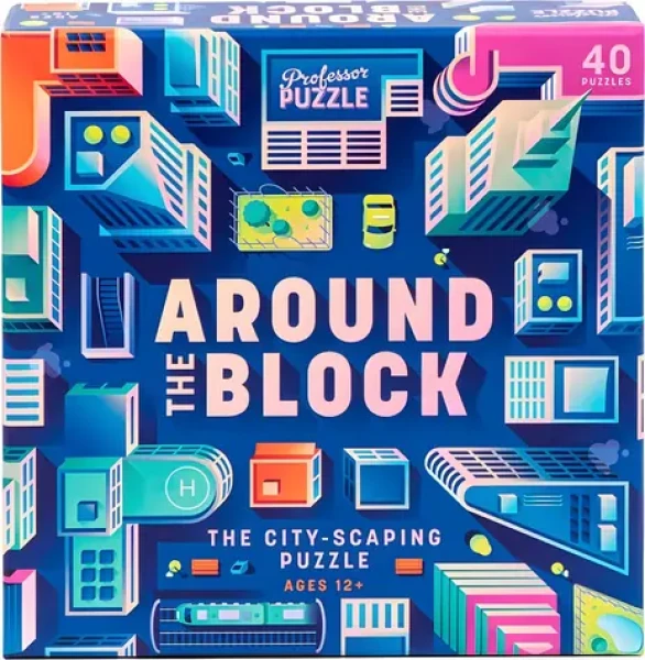 PROFESSOR PUZZLE Hra Around the Block