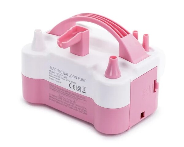 Elektrická pumpa na balónky růžová Elektrická pumpa na balónky růžová