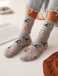 Milena ponožky 0200-171 Cats and Dots 37-41 růžová 37-41