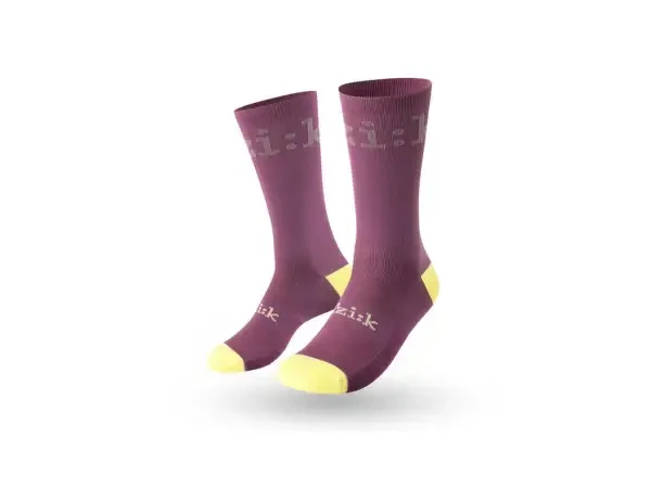 Fizik Team Edition cyklistické ponožky Grape vel. M (40-43)